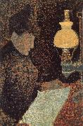 Paul Signac The woman Reading china oil painting artist